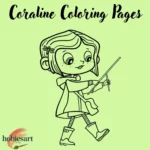 Coraline coloring pages