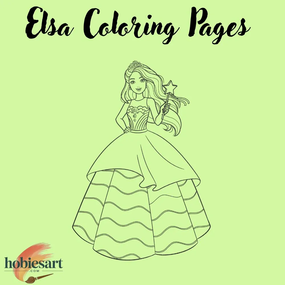 Elsa Coloring Pages