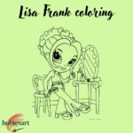 Lisa Frank coloring