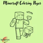 Minecraft coloring pages