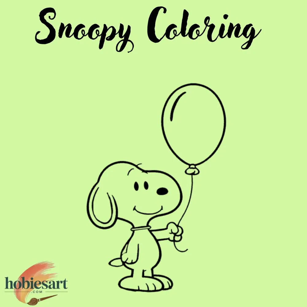 Snoopy Coloring