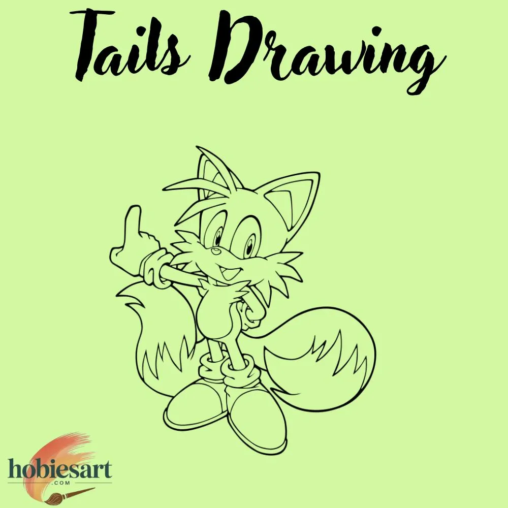 Tails Drawing