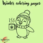 Winter coloring pages