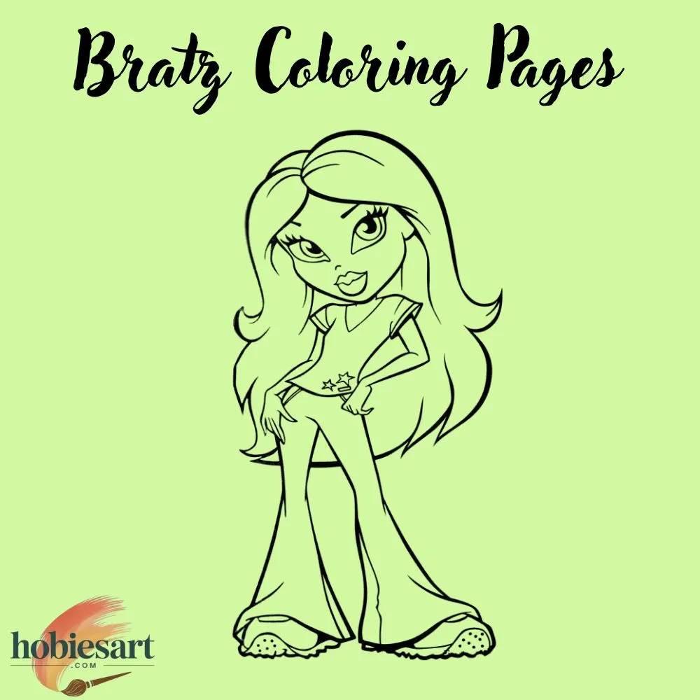 Bratz Coloring Pages