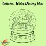 Christmas Winter Drawing