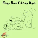 Pocoyo Book Coloring Pages